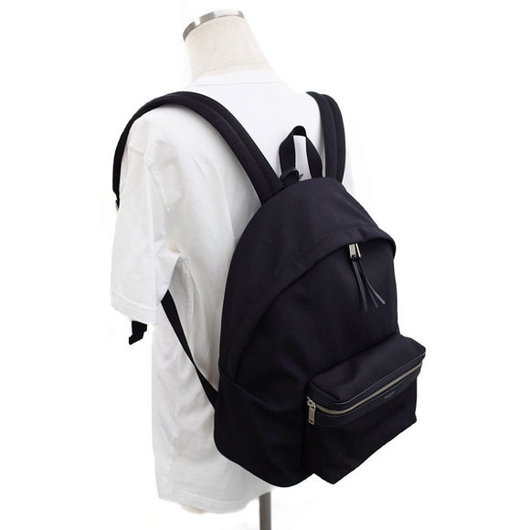 Saint Laurent Paris City Backpack Black - Picture 9 of 9